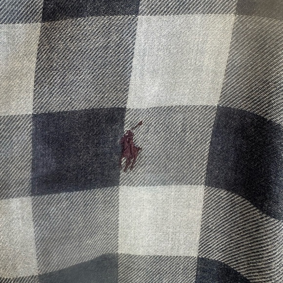 Polo by Ralph Lauren Men's Blue Checkered Shirt - Picture 4 of 4